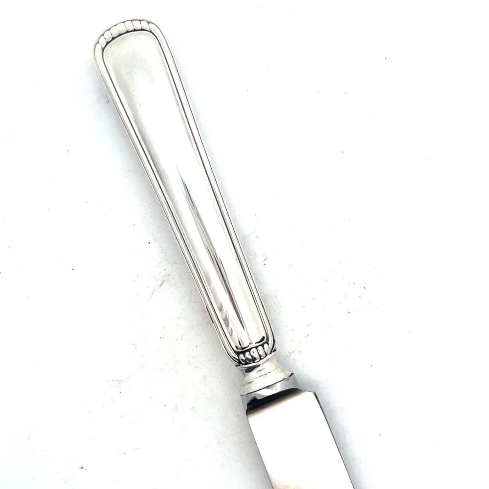 Buccelatti Sterling Silver Milano New French Hollow Italy Flatware Dinner Knife